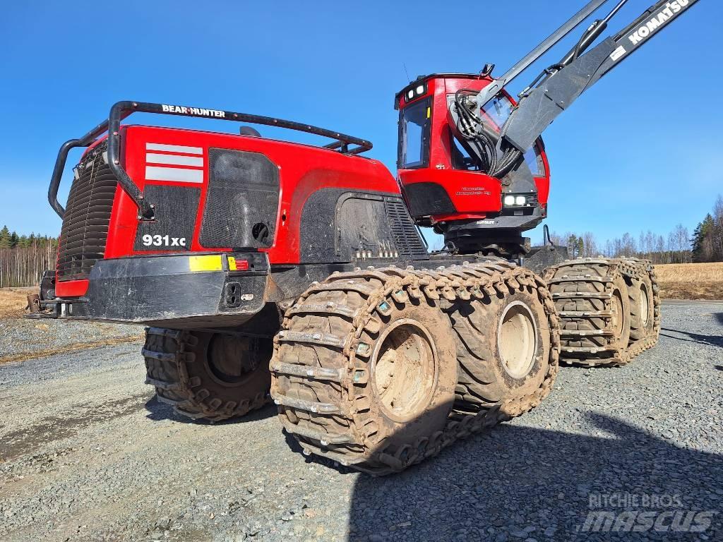 Komatsu 931 XC 원목 하베스터