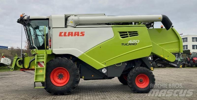 CLAAS TUCANO 420 콤바인 수확기