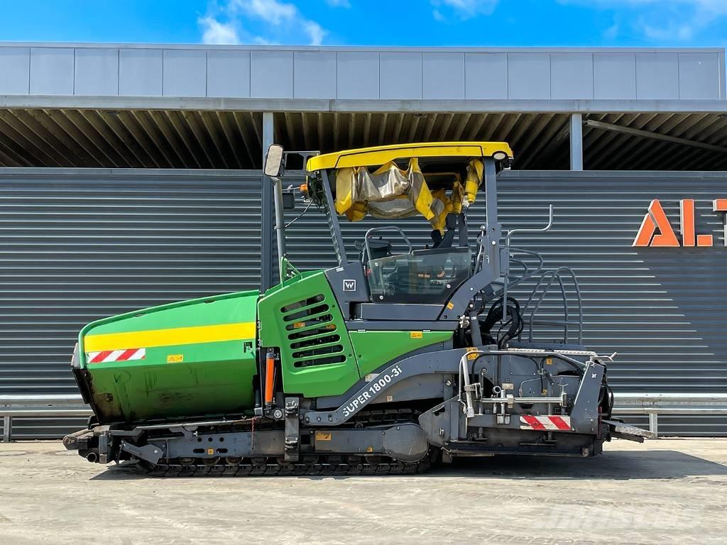 Vögele SUPER 1800-3I 아스팔트 포장장비