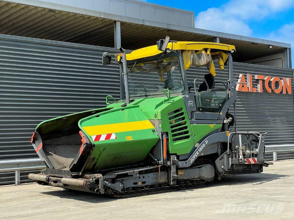 Vögele SUPER 1800-3I 아스팔트 포장장비