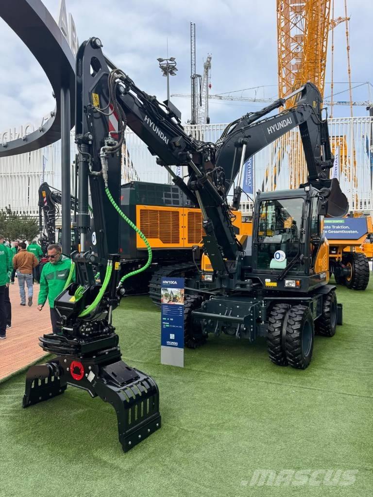 Hyundai HW 100 A  휠 굴삭기