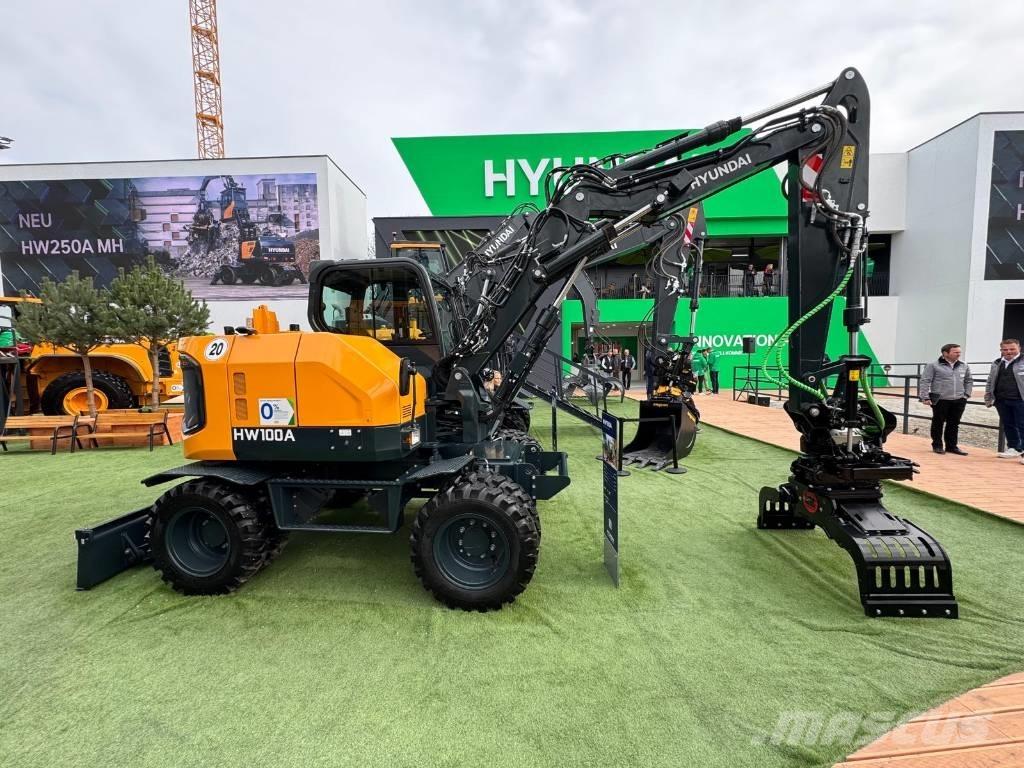 Hyundai HW 100 A  휠 굴삭기