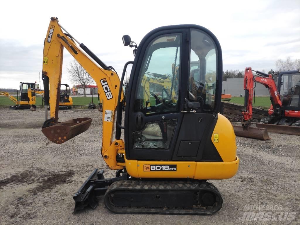 JCB 8018 CTS 소형 굴삭기 7톤 미만