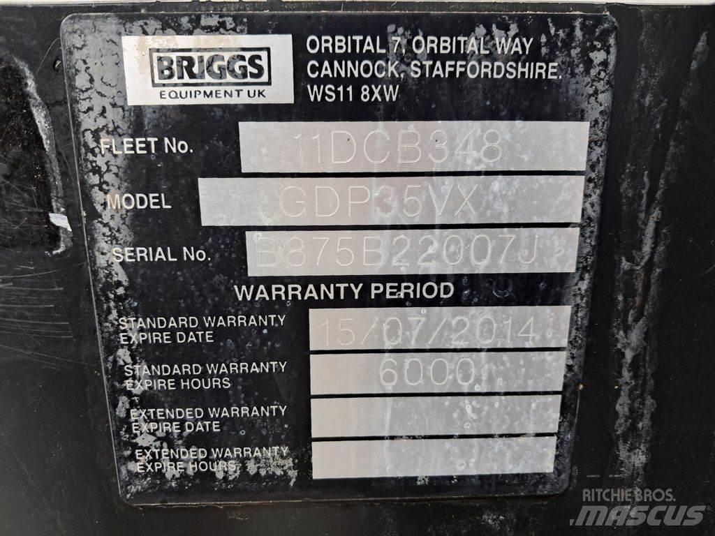 Yale GDP35VX 디젤 지게차