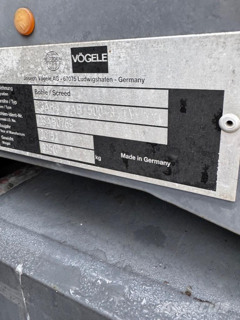 Vögele 1800-3 아스팔트 포장장비