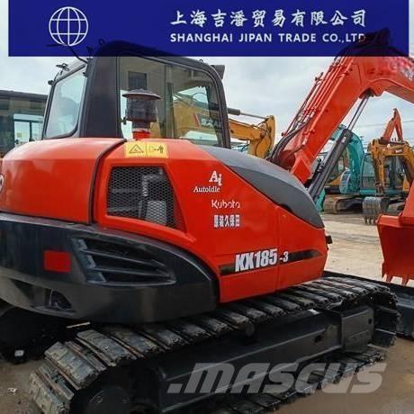 Kubota KX 185 중형굴삭기 7톤-28톤