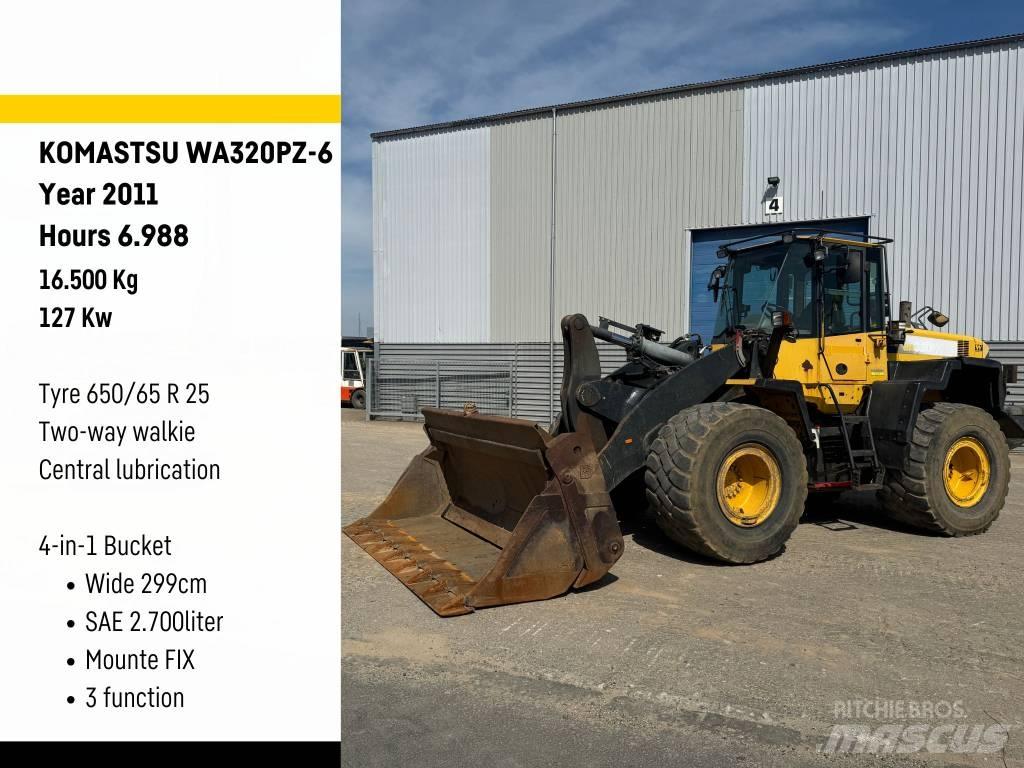 Komatsu WA320PZ-6  휠로우더