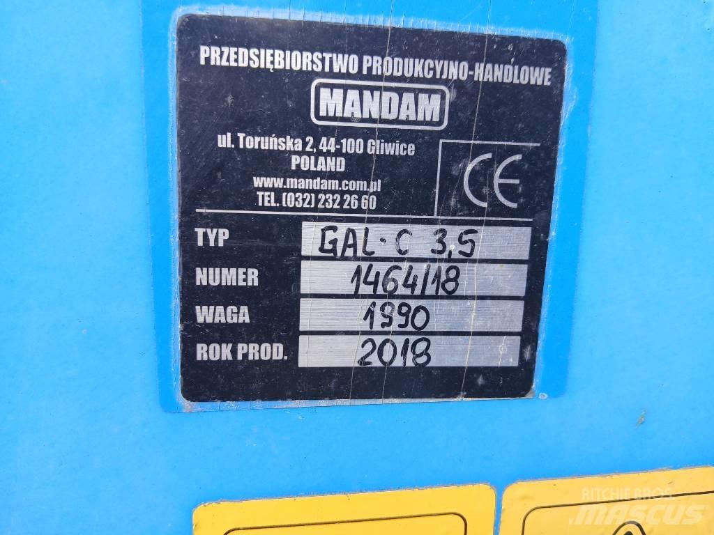 Mandam GAL C 3,5 디스크 하로우(쇄토기)