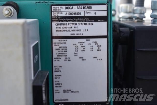 Cummins QST23 디젤 발전기