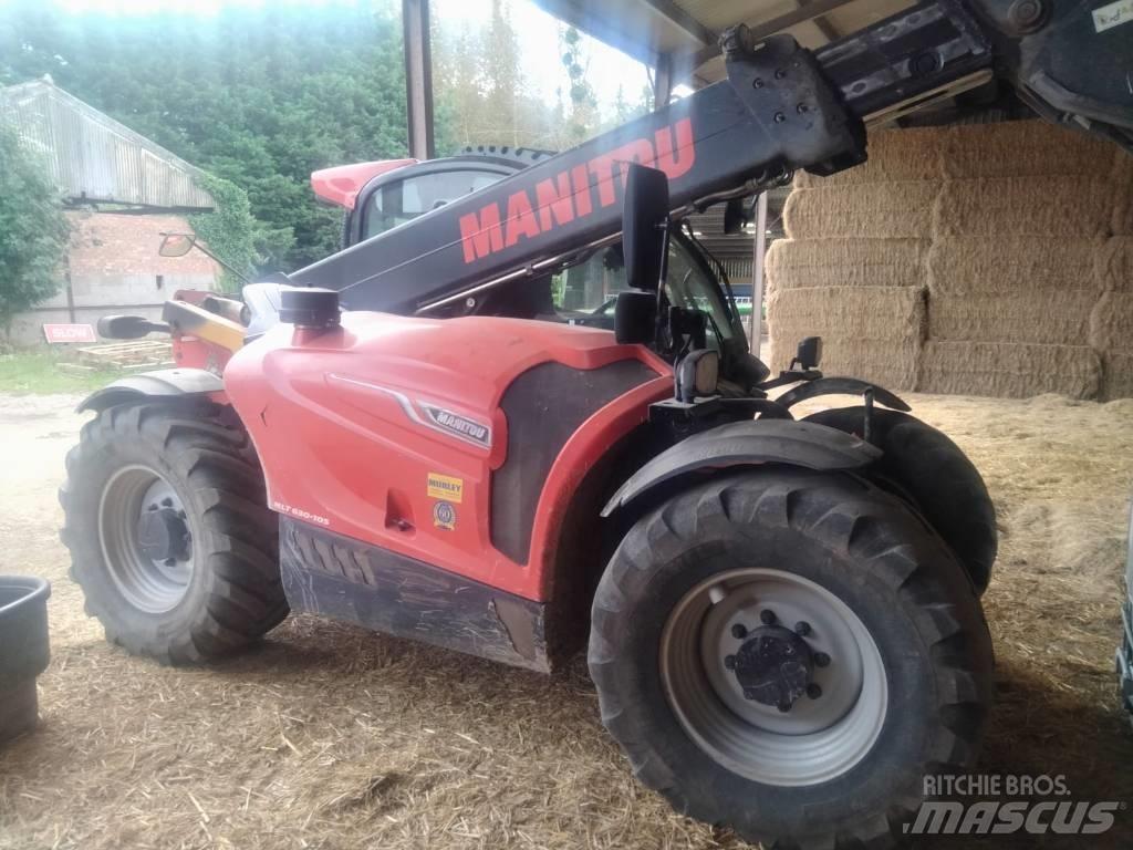 Manitou MLT 630-105 농업용 텔레 핸들러