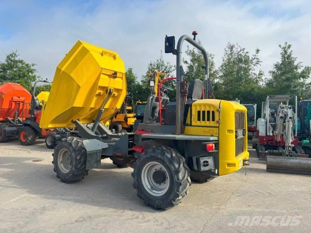 Wacker Neuson DW 60 건설현장 덤프트럭