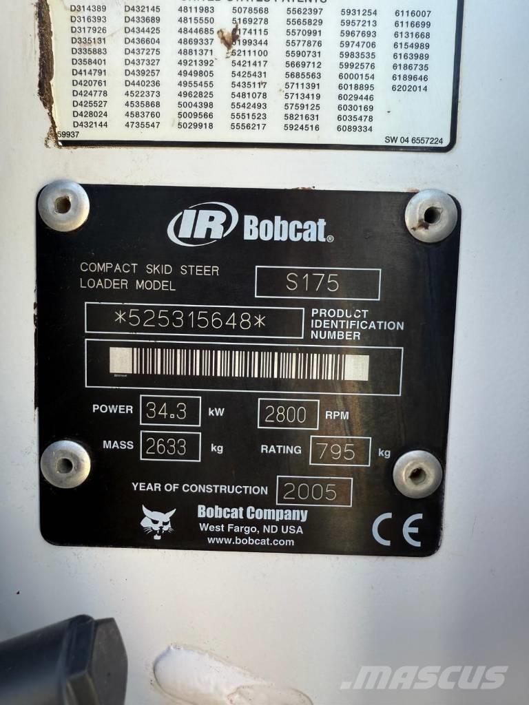 Bobcat S 175  스키드로더