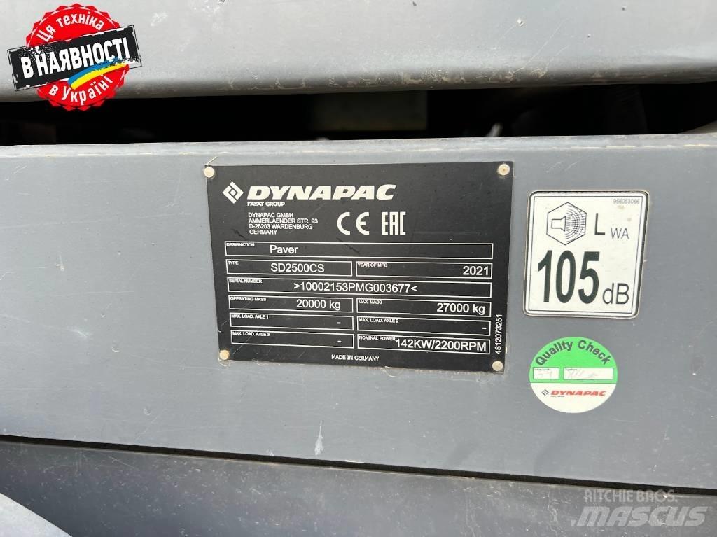 Dynapac SD2500CS 아스팔트 포장장비