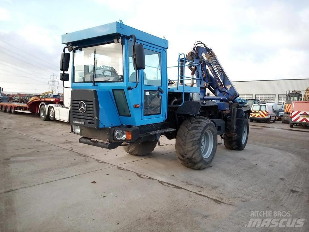Mercedes-Benz Unimog 크레인 트럭