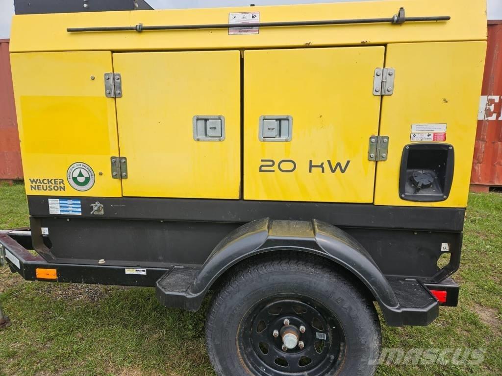 Wacker Neuson G 25 디젤 발전기