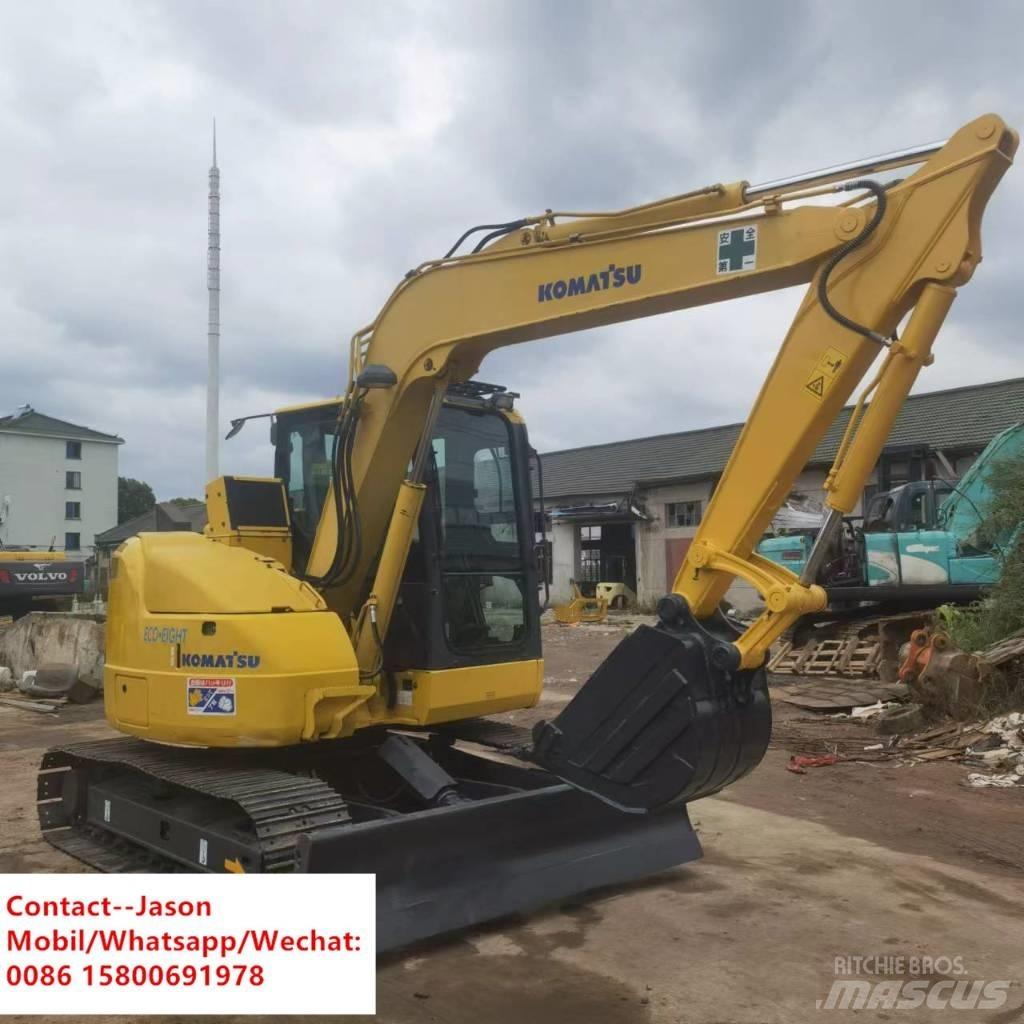 Komatsu PC 78 US-8 중형굴삭기 7톤-28톤