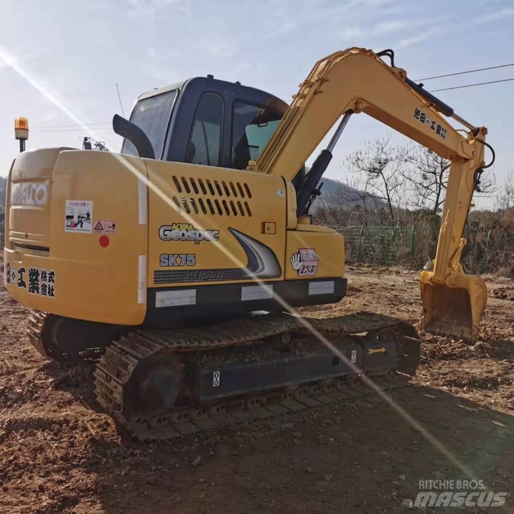Kobelco SK75-8 중형굴삭기 7톤-28톤