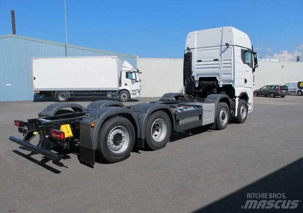 MAN TGX / TGS chassi 크레인 트럭