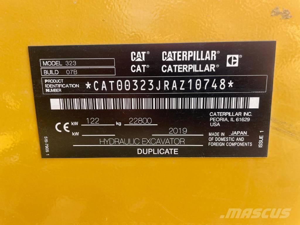 CAT 323NG 대형 굴삭기 29톤 이상
