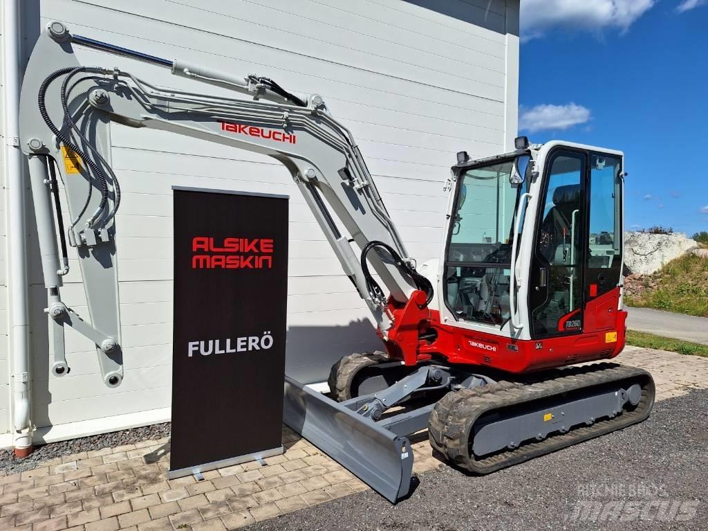 Takeuchi TB260 소형 굴삭기 7톤 미만