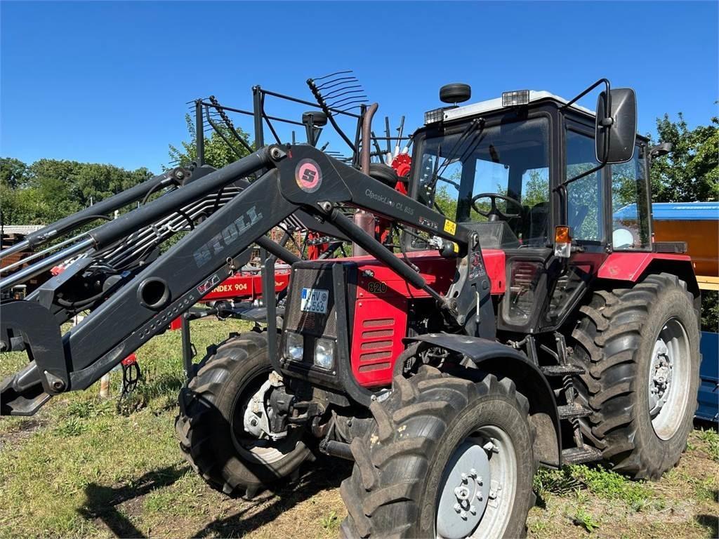 Belarus MTS 820 + FL 트랙터