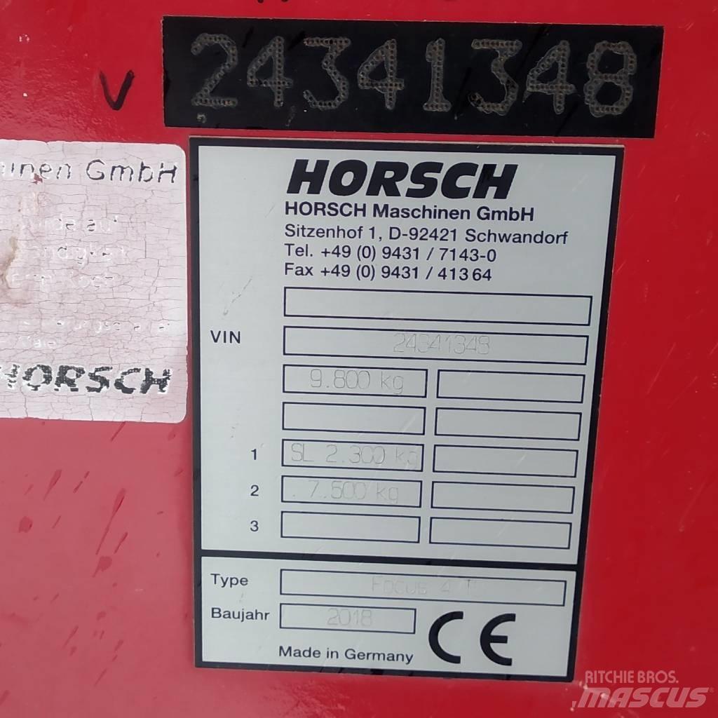 Horsch Focus 4 TD 드릴