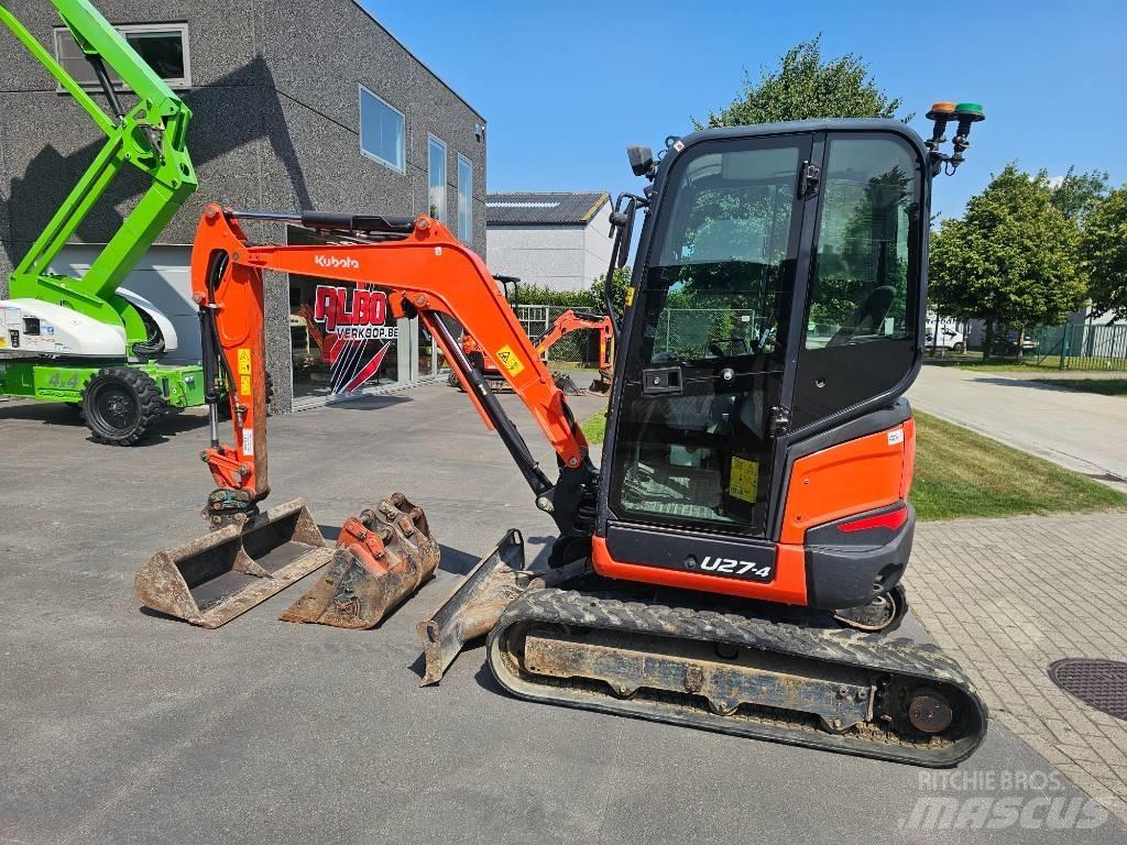 Kubota U 27-4 소형 굴삭기 7톤 미만
