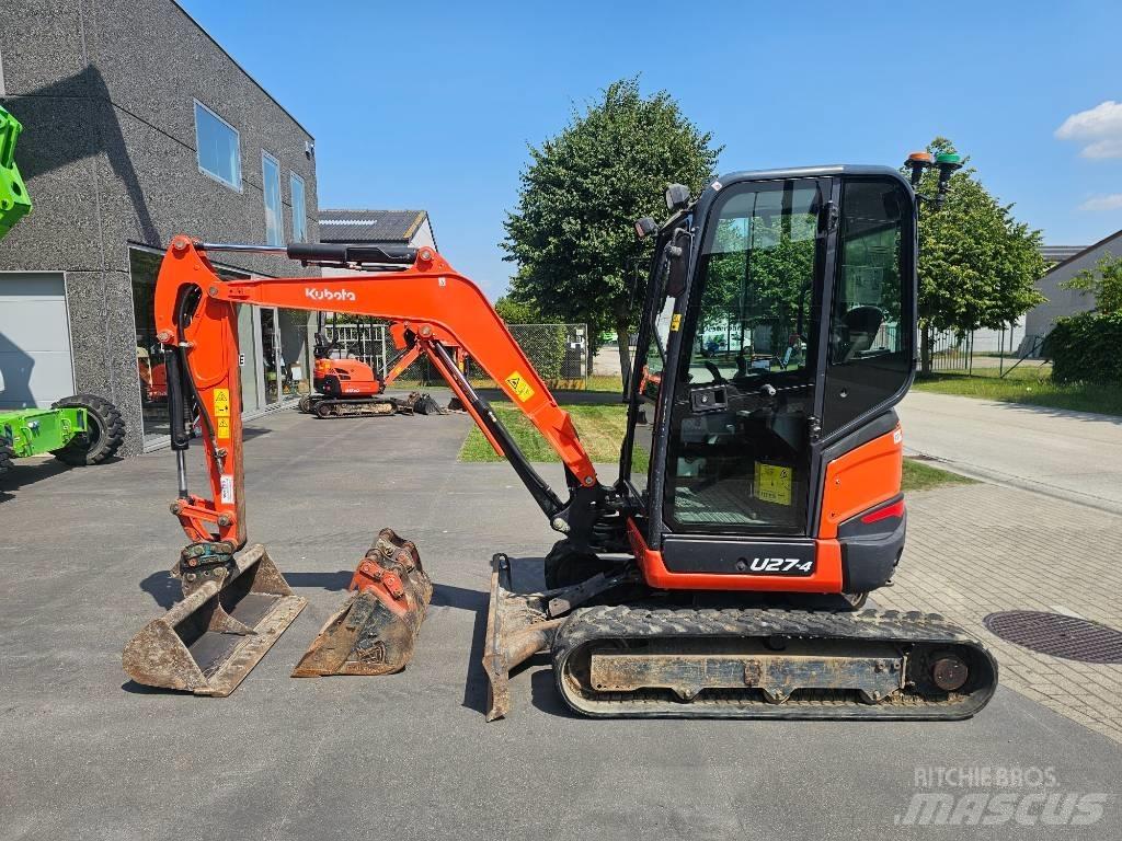 Kubota U 27-4 소형 굴삭기 7톤 미만