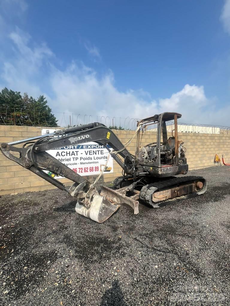 Volvo ECR 50 D 붐 및 디퍼