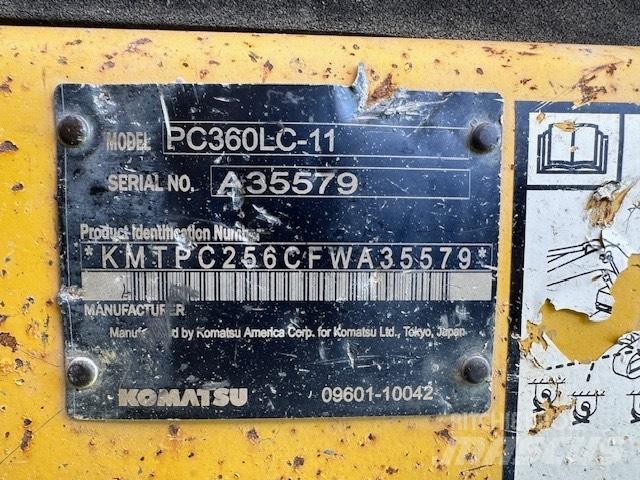 Komatsu PC360LC-11 대형 굴삭기 29톤 이상