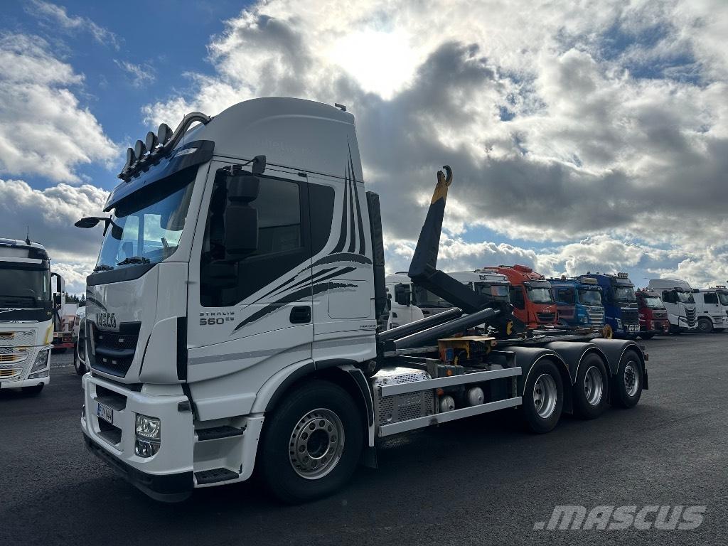 Iveco Stralis 8x4*4 훅 리프트 트럭