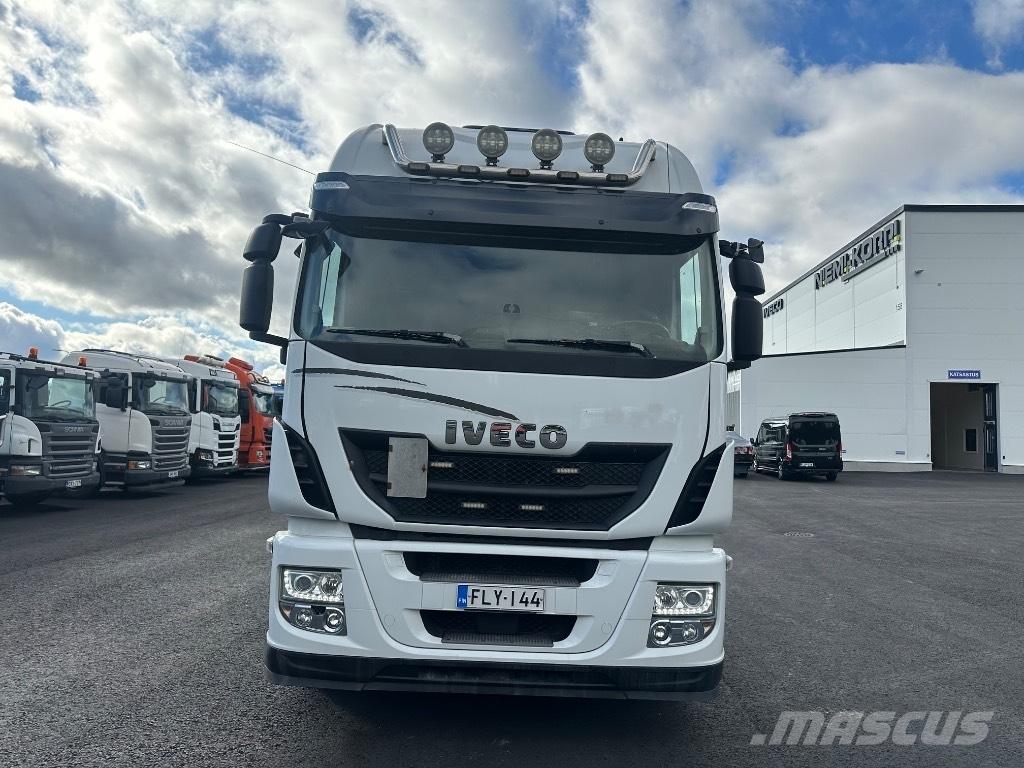 Iveco Stralis 8x4*4 훅 리프트 트럭