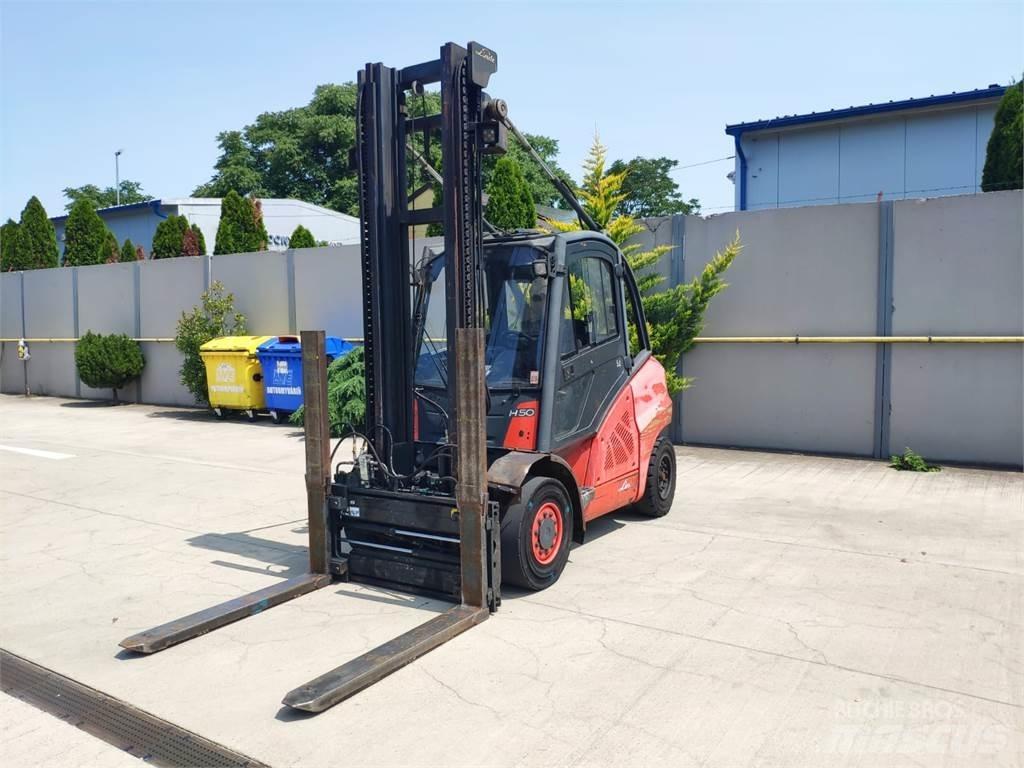 Linde H50D 디젤 지게차