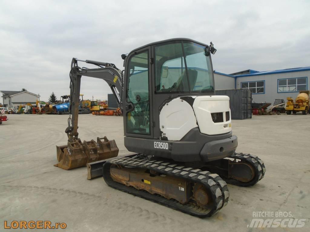 Volvo ECR 50 D 소형 굴삭기 7톤 미만