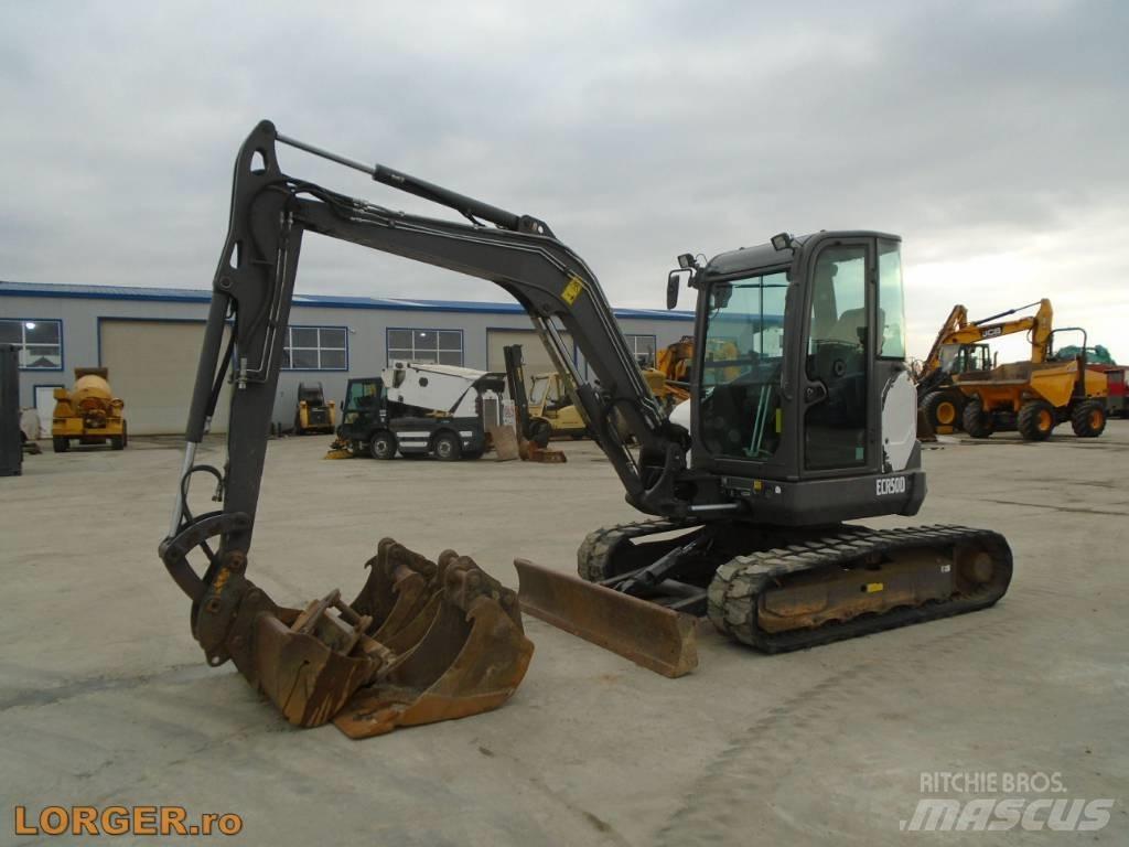 Volvo ECR 50 D 소형 굴삭기 7톤 미만