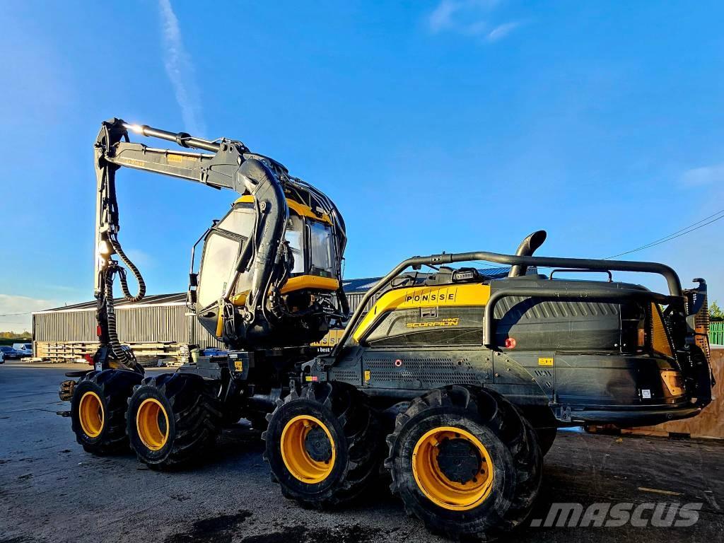 Ponsse Scorpion King 원목 하베스터