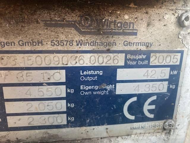 Wirtgen W 35 DC 아스팔트 콜드 밀링 기계