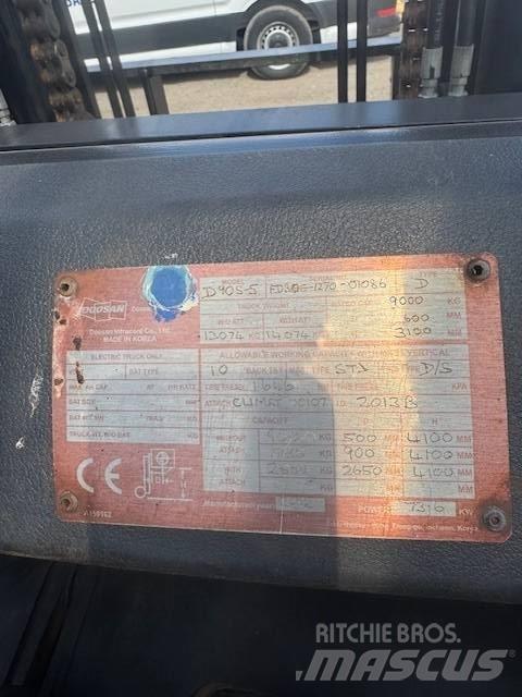Doosan D 90 S-5 디젤 지게차