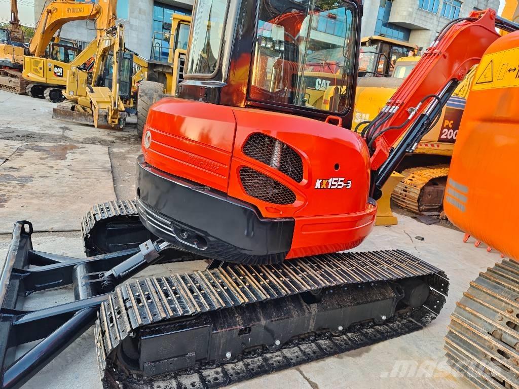 Kubota KX155-3 소형 굴삭기 7톤 미만