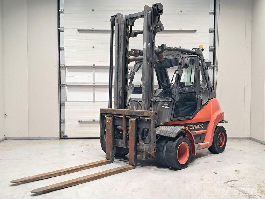 Linde H60D-02 디젤 지게차