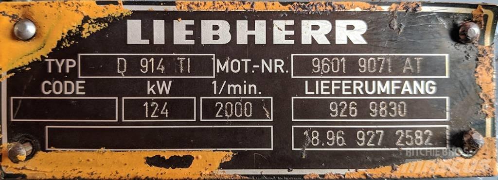 Liebherr D 914 TI 엔진