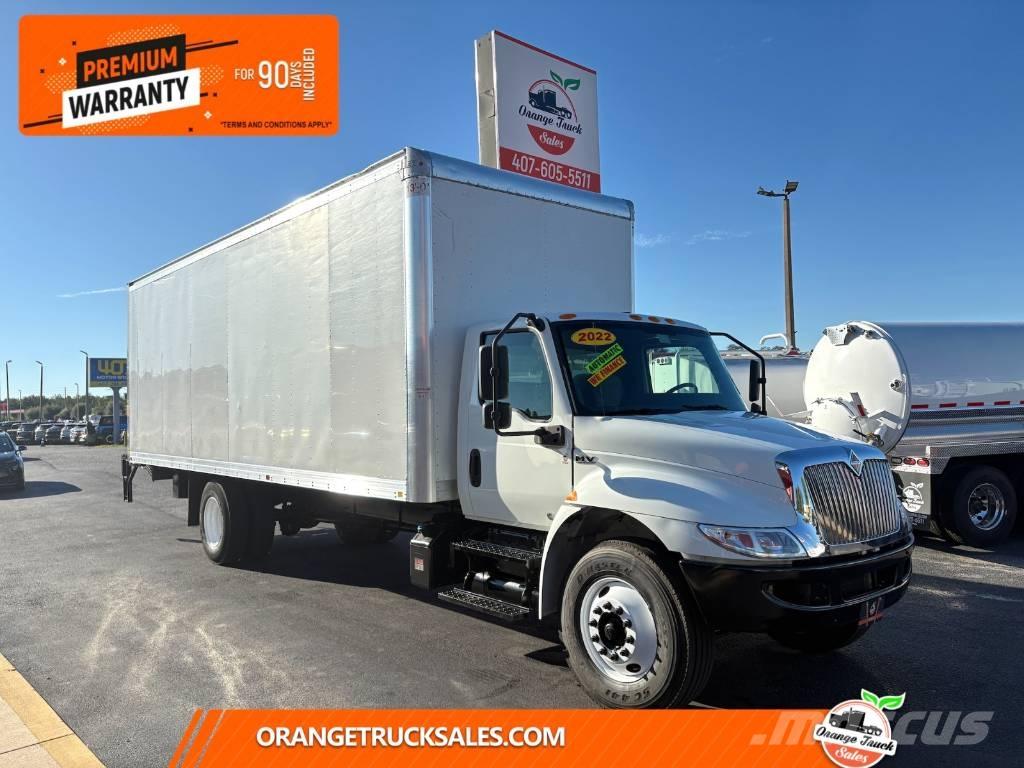 International MV607 탑차 트럭