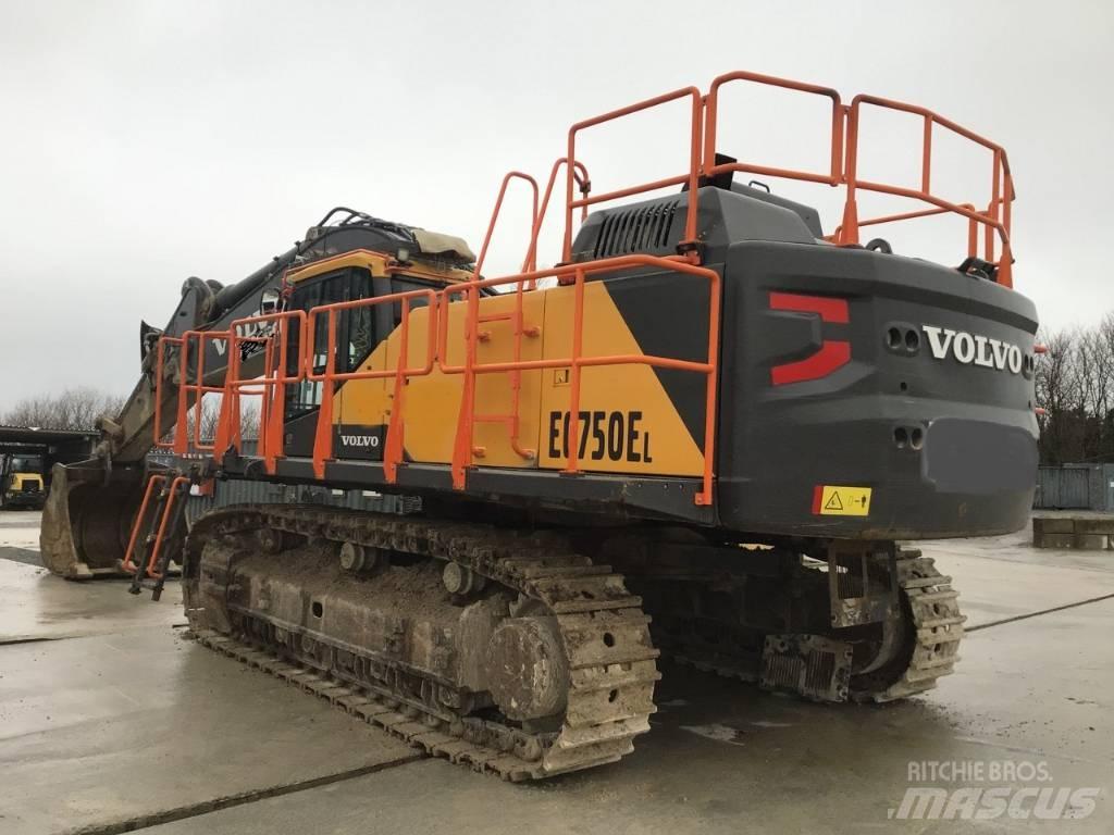 Volvo EC 750 E 대형 굴삭기 29톤 이상