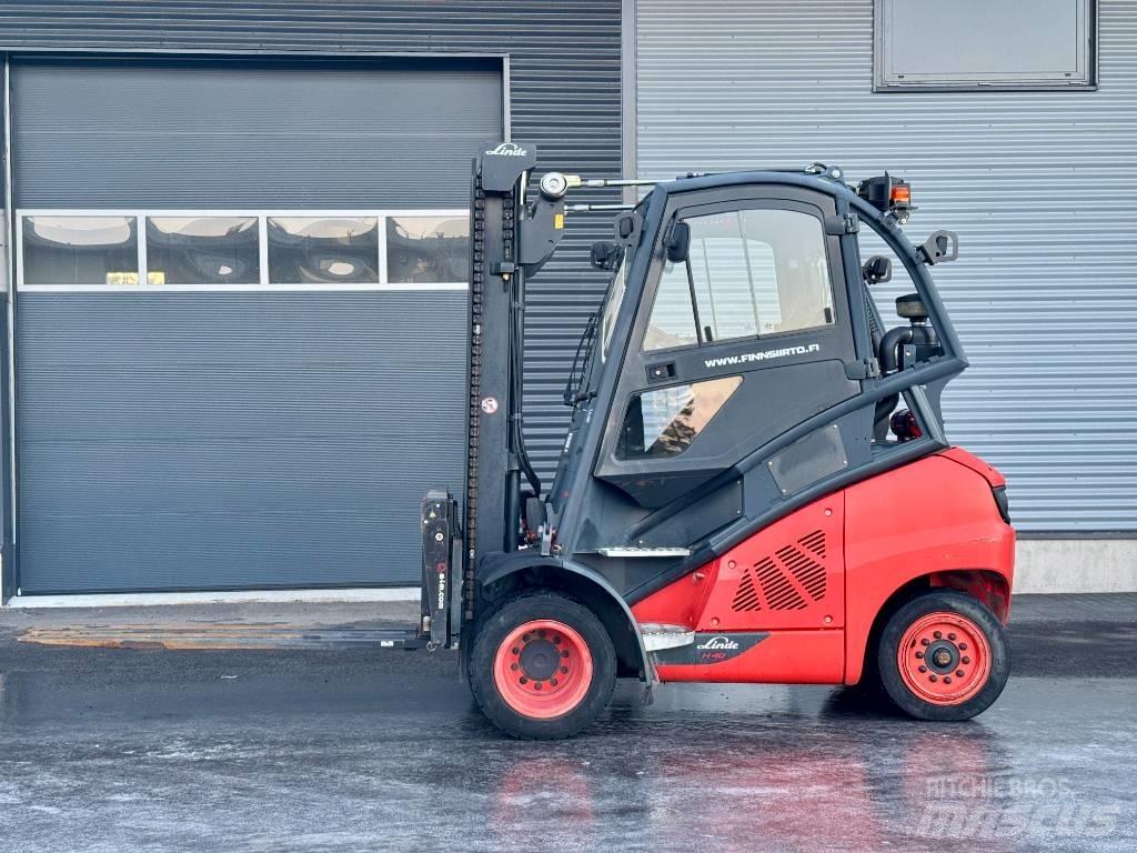 Linde H40D-01 디젤 지게차