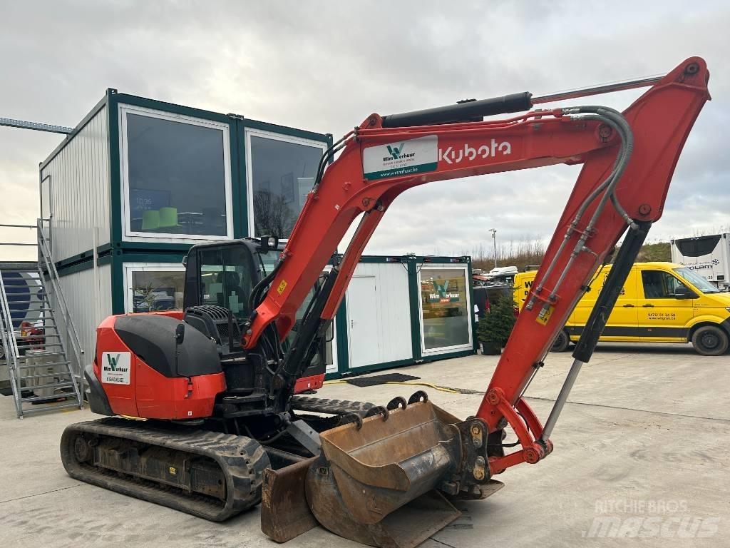 Kubota KX 080-4 중형굴삭기 7톤-28톤