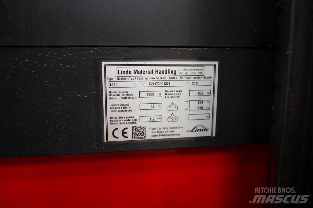Linde L 12 포크리프트