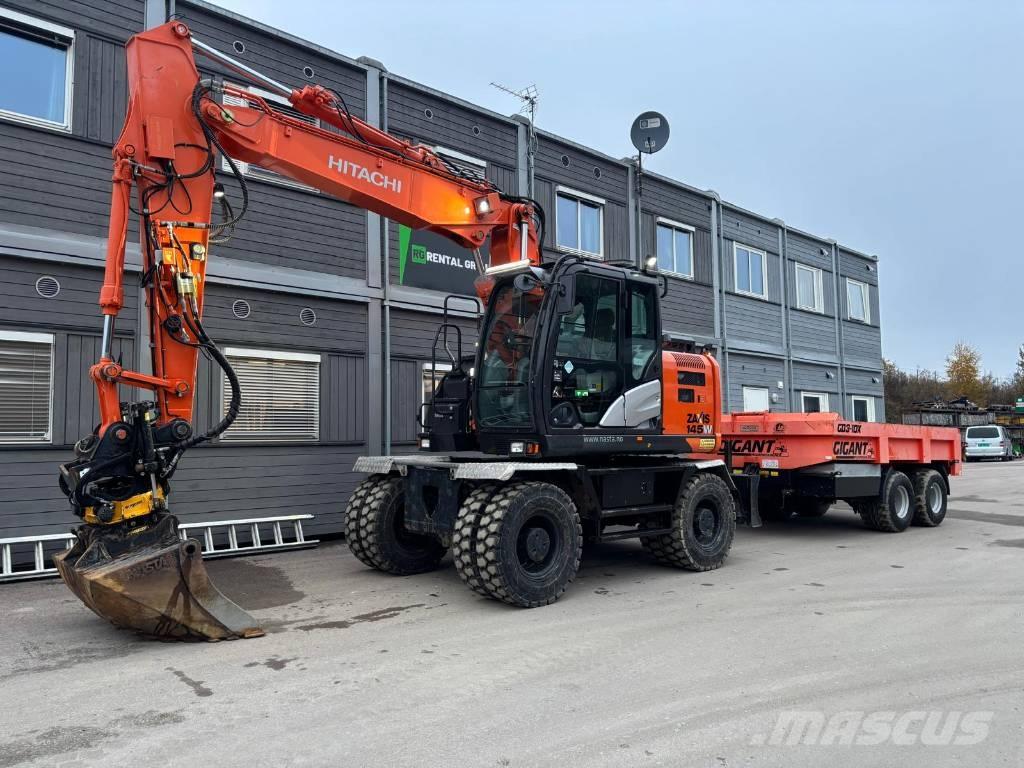 Hitachi ZX 145 W-6  휠 굴삭기