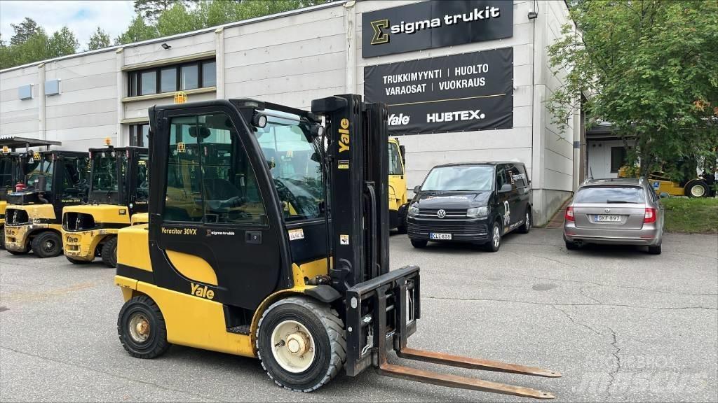Yale GDP30VX 디젤 지게차