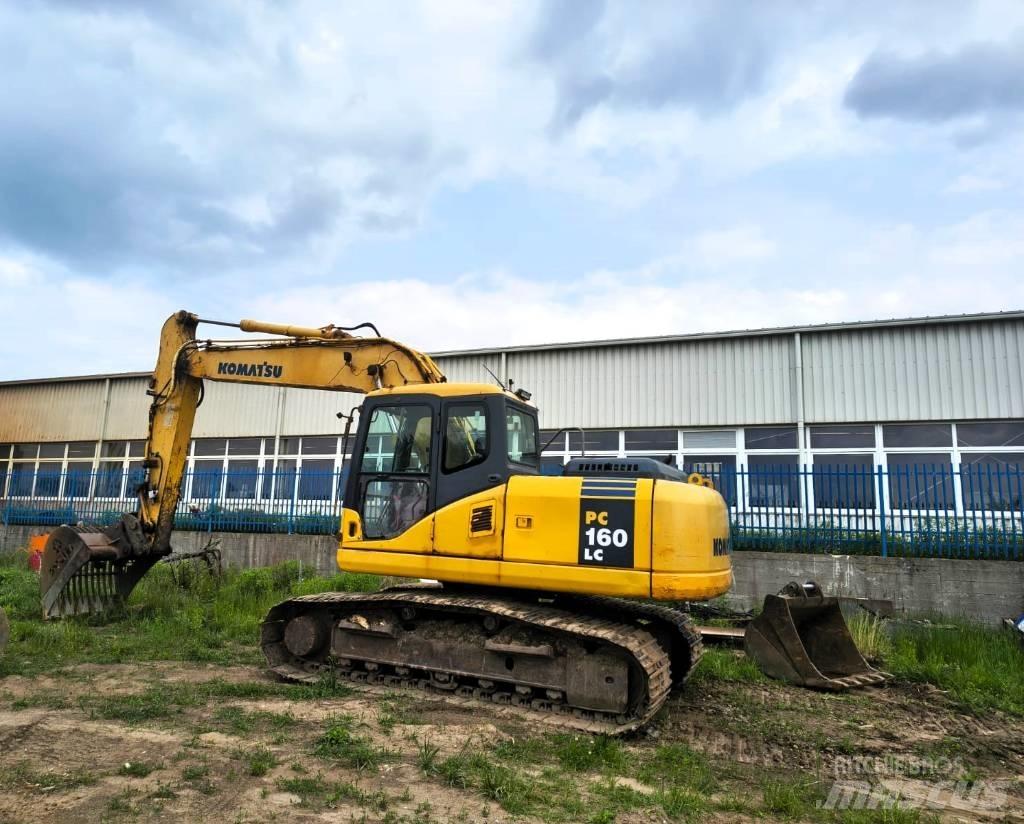 Komatsu PC 160 LC-7K 대형 굴삭기 29톤 이상