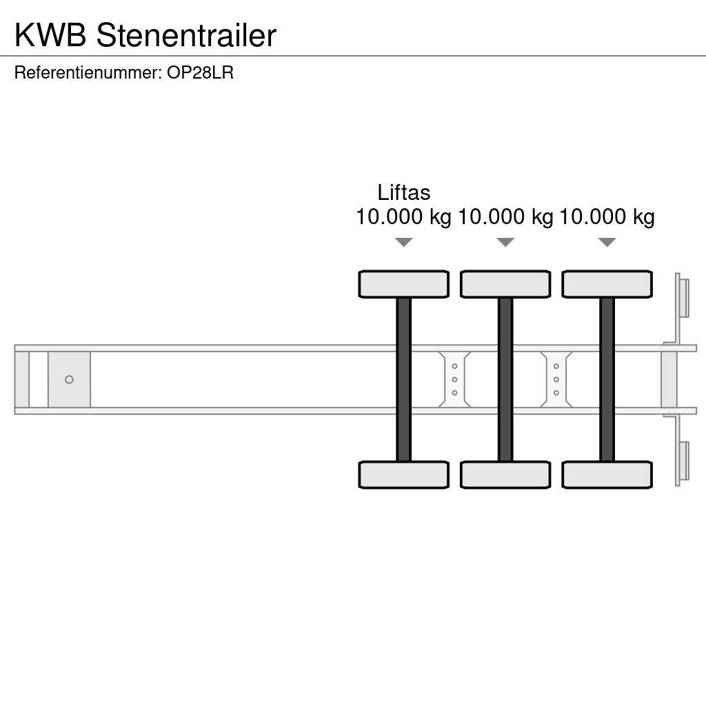  Kwb Stenentrailer 기타 세미 트레일러